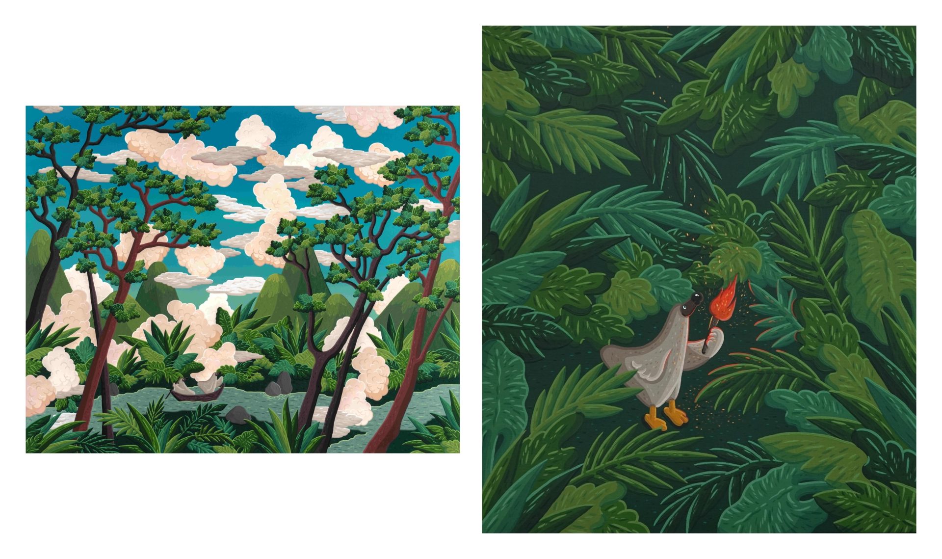 韓國當代藝術家Kim Sunwoo來台開個展:曾攜手BVLGARI、星巴克跨界聯名,今以滅絕鳥類為主軸創作