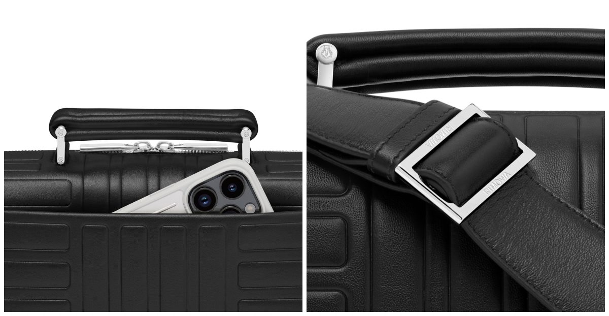 RIMOWA推出全新Groove皮革包系列