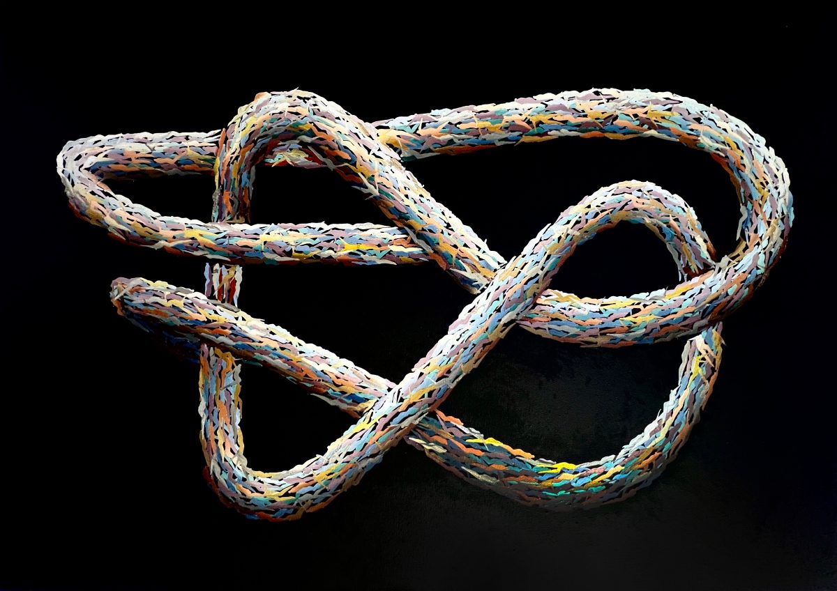 英國新銳Harry Rüdham台灣首展《給他的一封情書》：用「繩結」與「剪影」書寫關係的親密與別離