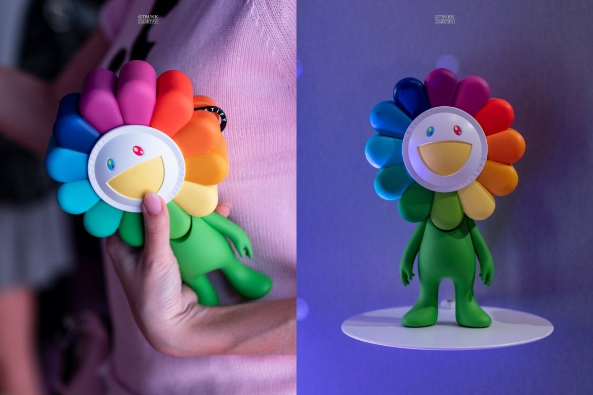 CASETiFY村上隆聯名手機殼系列第三波新作太生火！18K金花花波紋手機殼、花花人形耳機保護殼，每件都好想帶回家