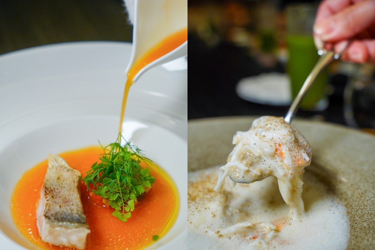 三二行館秋季新菜登場！罕見阿爾巴白松露上桌削片、鱈場蟹與藍龍蝦入菜，用山海滋味開啟秋天的味蕾