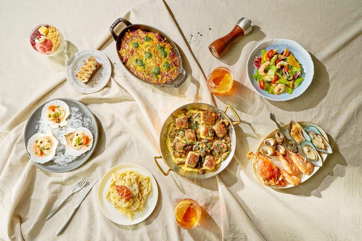 饗饗將正宗義大利美味搬進高空裡！攜手《紅蝦評鑑》一叉名廚 Enrico Negrini打造義式風土饗宴