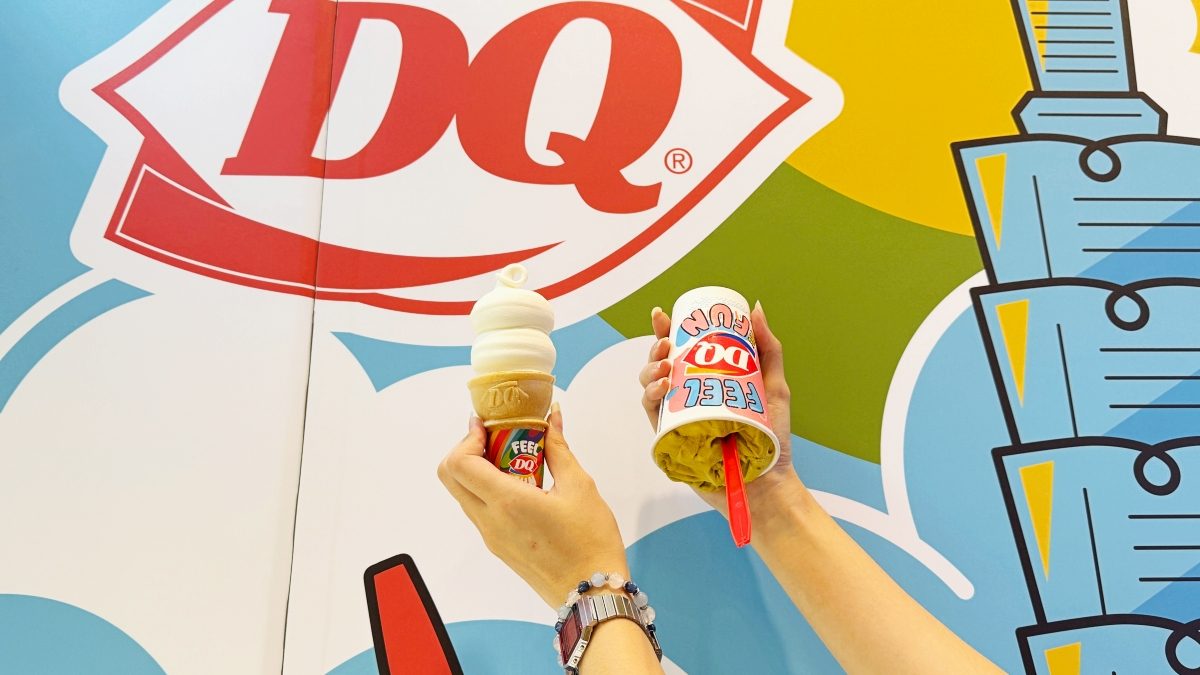 DQ冰淇淋回歸台灣甜點市場！「倒杯不撒」經典回歸，首店落腳台北101美食街、11/18正式開幕