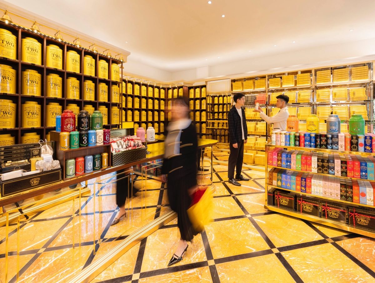 這杯外帶飲料滿是金光閃閃的奢華！TWG Tea 台灣首間精品與外帶茗茶概念店進駐新光三越A8二樓 