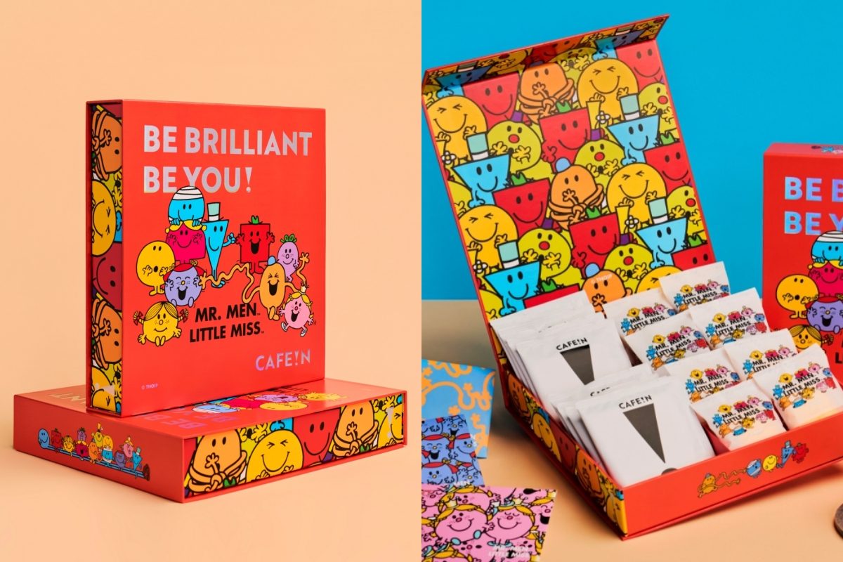 巨可愛！CAFE!N 聯名英國童書《奇先生妙小姐》！MR.HAPPY形象巧克力球怎麼捨得吃