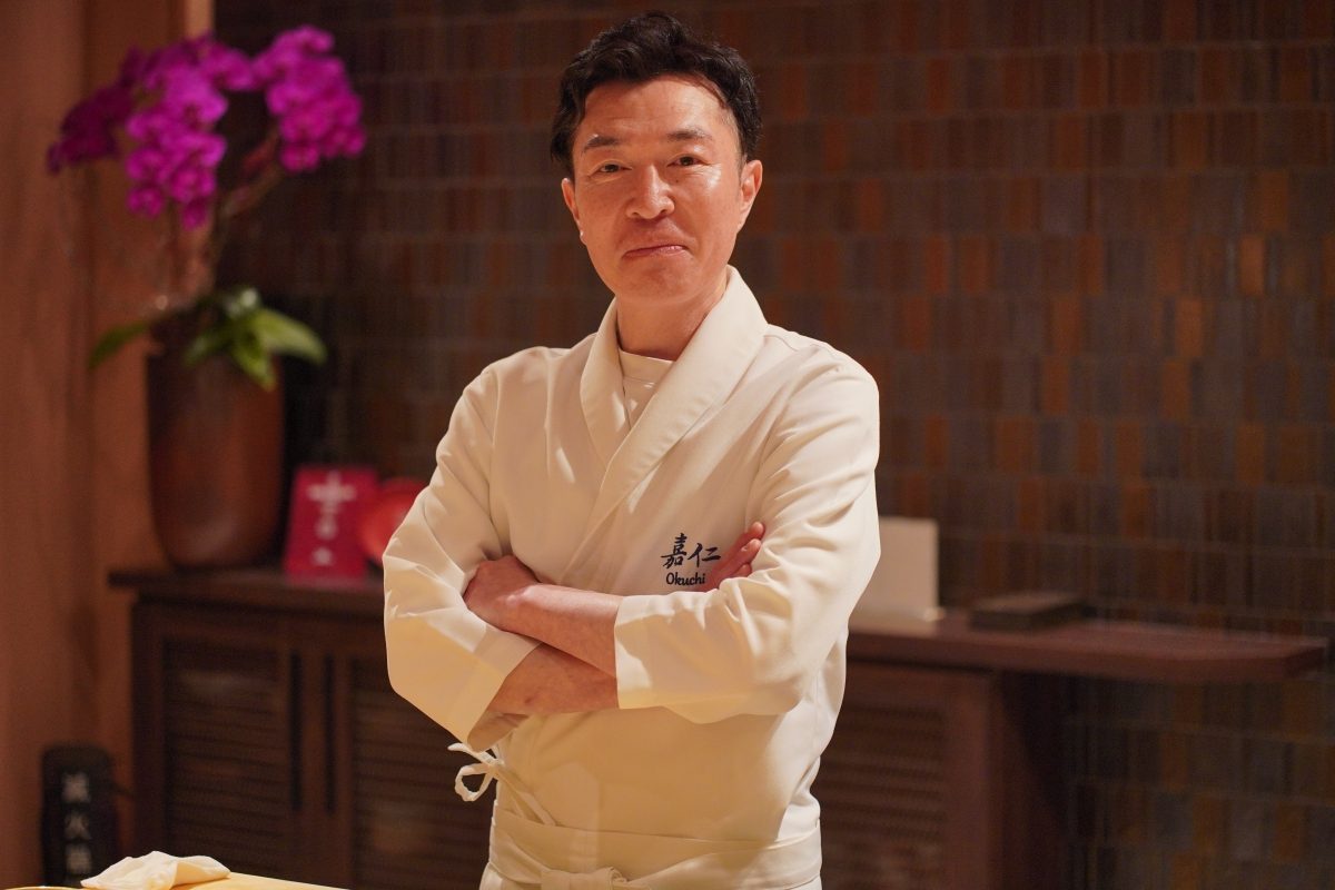 藏在壽司裡的奪星野心！專訪米其林一星「鮨嘉仁」料理長奧地太一：「新的一年期望可以升上二星」