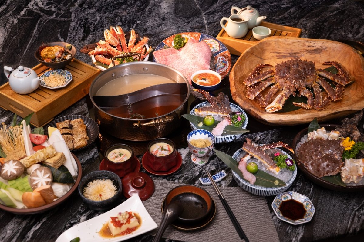 情人節出奇招!花店聯手橋山壽喜燒、二本松涮涮屋,推出吃鍋配花的情人節限定套餐