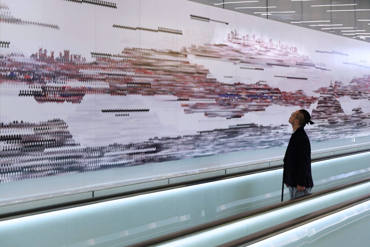 桃園機場第三航廈公共藝術：全長300公尺的《國境之門．島嶼寓言》集結七件作品，北登機廊曝光