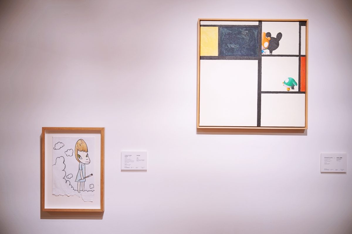 奈良美智喝醉酒畫在廁所門上作品將登3月香港富藝斯拍賣會！台北預展3/13、14兩天BELLAAITA登場