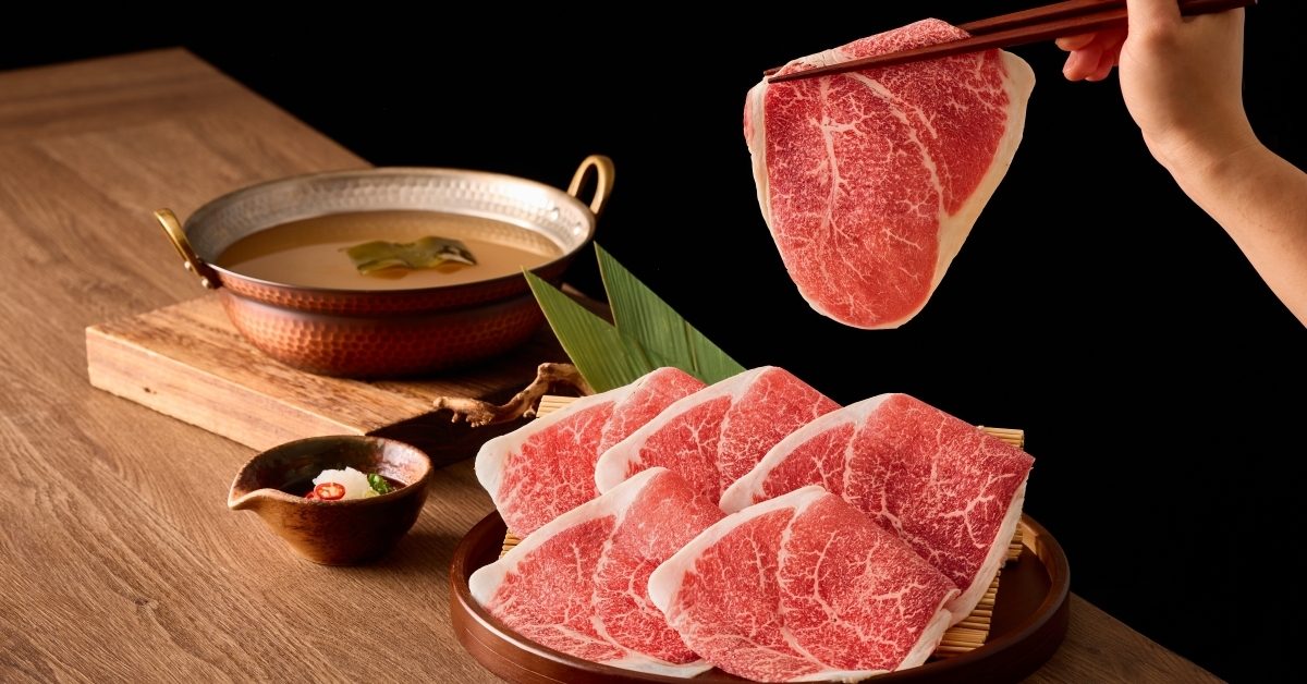 在台灣也能吃到日本國產雪花牛、霜降牛！王品引進日本全頭國產牛，旗下火鍋品牌「聚」吃得到